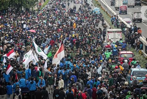 Jadi sorotan dunia, Tuntutan Demo Mahasiswa Hari Ini di Jakarta 2022