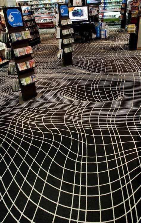 Optical Illusion Floor Art