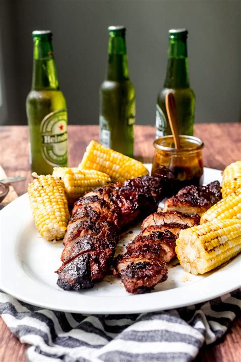 Grilled Corn in Foil with BBQ Compound Butter - Smells Like Home