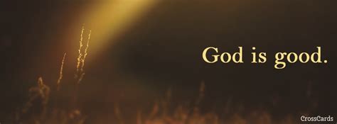 Download God is Good - Christian Facebook Cover & Banner