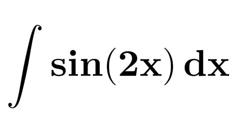 Integral Of Sin 2x Integration Of Sin 2x First Method Youtube | Free ...