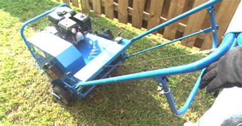 How To Use A Gas Powered Lawn Aerator - Best Manual Lawn Aerator