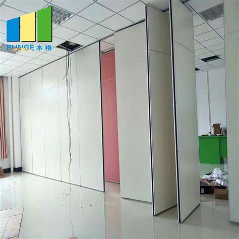 Office Soundproof Fireproof Operable Acoustic Partition Walls - China Movable Partition Walls ...