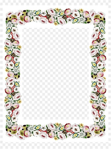 Free - Vintage Rose Borders And Frames - Free Transparent PNG Clipart ...