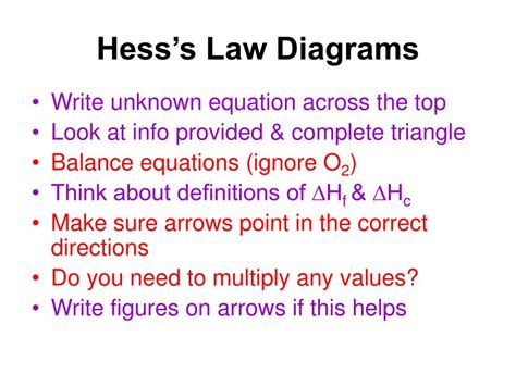 PPT - Hess’s Law PowerPoint Presentation, free download - ID:6193627