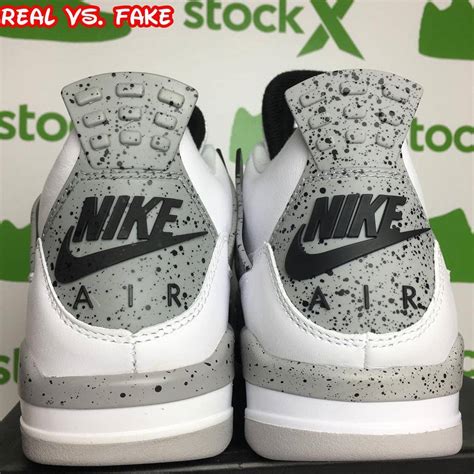 How To Tell If Your "Cement" Air Jordan 4 Retros Are Real or Fake | Complex