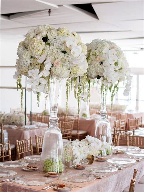 Stunning Tall Centerpieces for Wedding Receptions