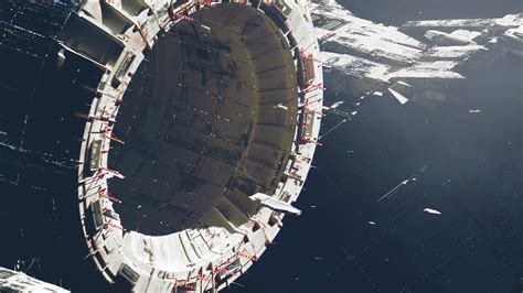 #4500385 #futuristic, #space station, #Paul Chadeisson, #space, # ...