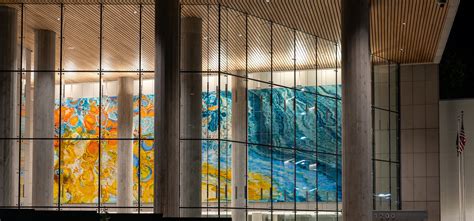 Multnomah County Central Courthouse Lobby Artwork by Bullseye Studio ...