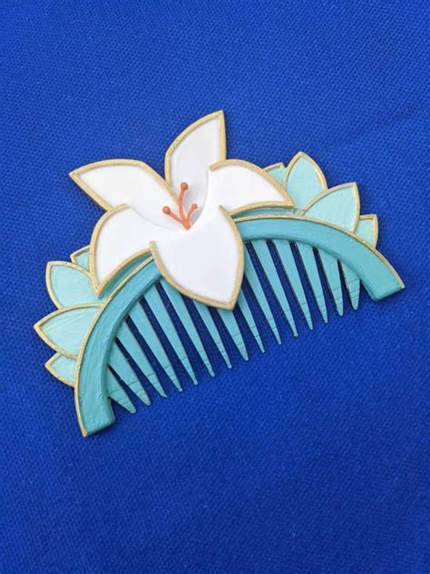 Mulan Inspired 3D Printed Hair Comb Cosplay Accessory - Etsy