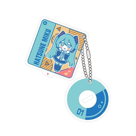 Hatsune Miku Keychain - Hakusuru Anime Clothing and Anime Merch