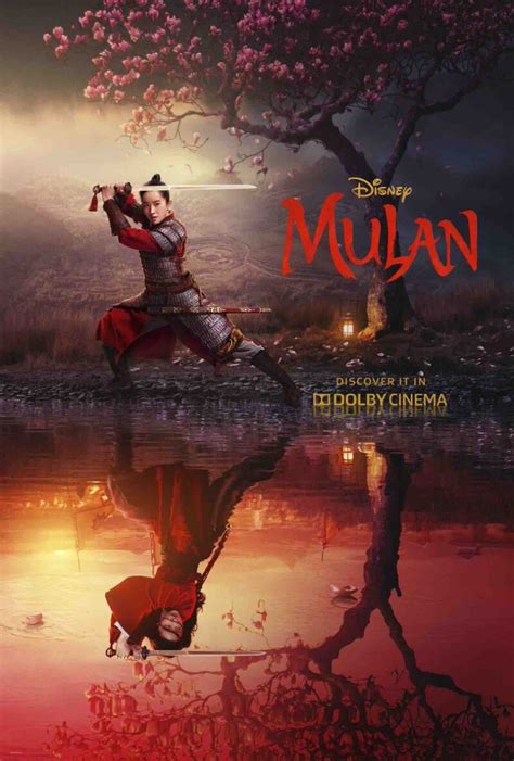 Walt Disney Studios Releases Brand New Dolby Cinema Exclusive 'Mulan' Poster