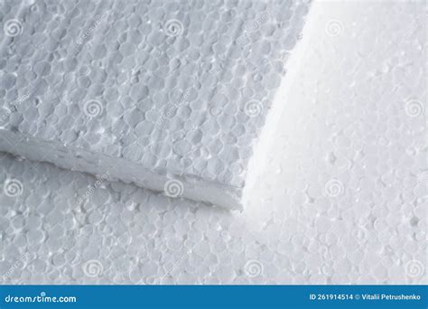 White Insulating Styrofoam Sheet Stock Photo - Image of environment, plastic: 261914514