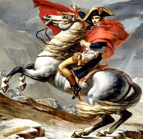 Napoleon Crossing the Alps, art, Old Master, Napoleon, David, bonito ...