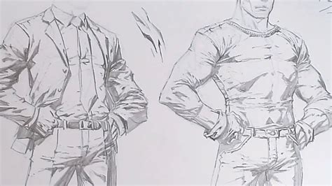 How To Draw Clothes Wrinkles - lvandcola