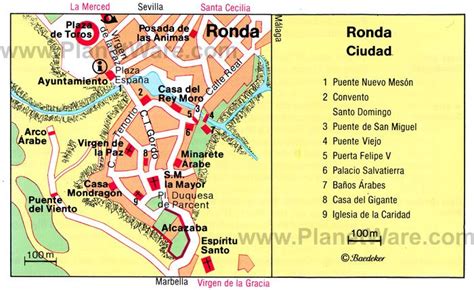 Top-Rated Tourist Attractions in Ronda | PlanetWare | Ronda spain, Tourist map, Ronda