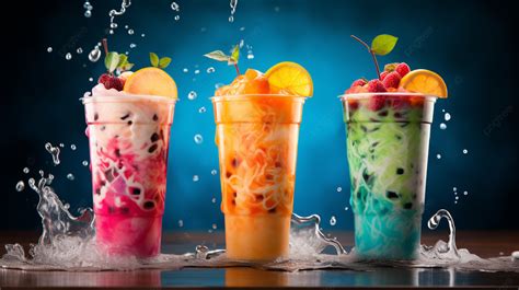 Pictures Of Milk Tea Drinks Background, Drinks, Straw, Tasty Background Image And Wallpaper for ...