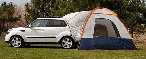 Kia Soul Exterior Accessories | Kia Canada | Kia soul, Suv tent, Car camping