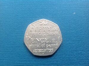 VERY RARE JOHNSONS DICTIONARY 2005 50P COIN | eBay