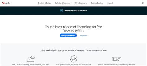 Photoshop Free Trial Download » Mac/Windows 10, 7, 8.1 » Trial Software
