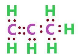 Draw A Lewis Diagram For CH3C2H Draw A Lewis Structure For C3H6 ...