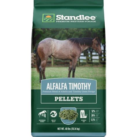 STANDLEE PREMIUM ALFALFA TIMOTHY PELLETS