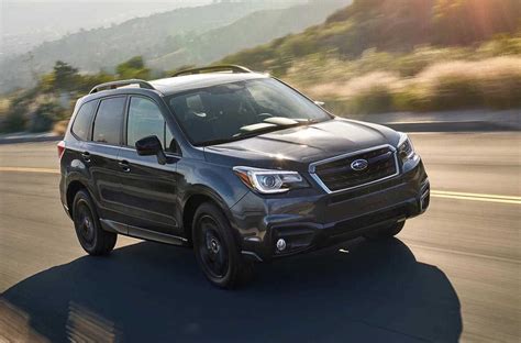 2018 Subaru Forester Black Edition announced in U.S. | PerformanceDrive