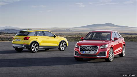 2017 Audi Q2 (Colors: Vegas Yellow and Tango Red) | Caricos