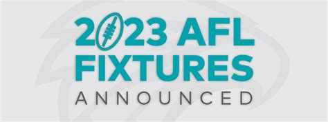 2023 AFL Fixture