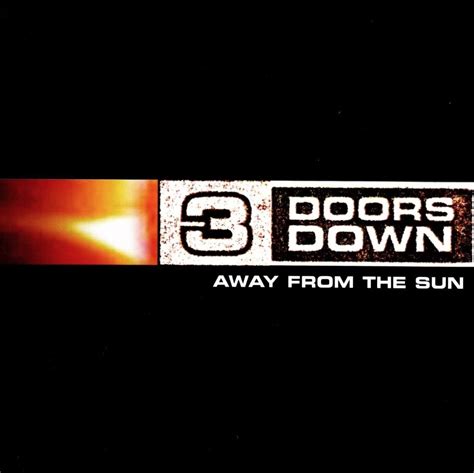 3 Doors Down - Away from the Sun (CD) • NEW • Matt Roberts, Three Doors ...