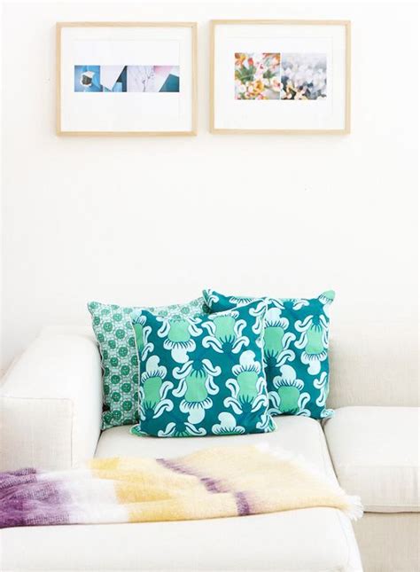 Nala Design — decor8 | Turquoise couch pillows, Green pillow covers ...