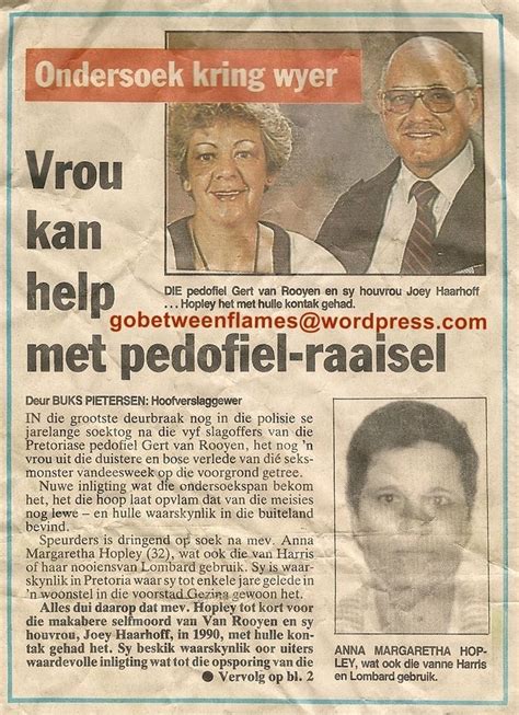 Gert van Rooyen (South African Paedophile) ~ Bio Wiki | Photos | Videos