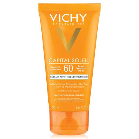 Vichy Laboratoires Laboratoires Capital Soleil Daily Anti-Aging Face & Body Sunscreen SPF 60 ...