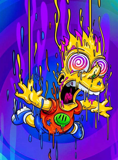 Download Trippy Homer Simpson Supreme Wallpaper – Home