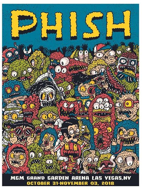 'Phish at Las Vegas' AP print by Hex Aunzo for Posters And Toys | Phish ...