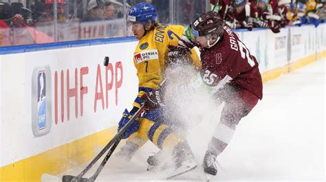 IIHF - Sweden opens World Juniors vs. Latvia