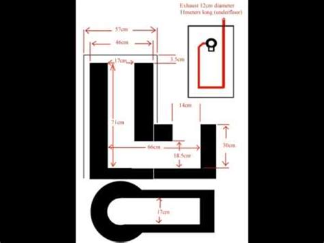 Rocket stove dimensions - YouTube