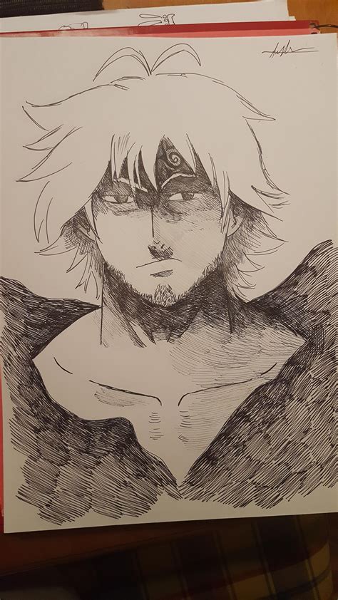 My Estarossa Fanart : r/NanatsunoTaizai