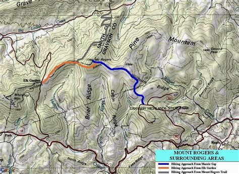 Mount Rogers - Standard Routes : Photos, Diagrams & Topos : SummitPost