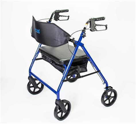 Ultra Heavy Duty Bariatric Aluminum Rollator w/ 500 lbs Weight Capacity