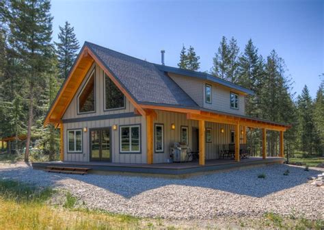 Perfect for retirement or a small family, this timber frame log home ...