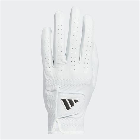 adidas Ultimate Single Leather Golf Glove - White | Free Delivery | adidas UK