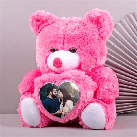 Personalized Photo Teddy Bear For Couple | Winni