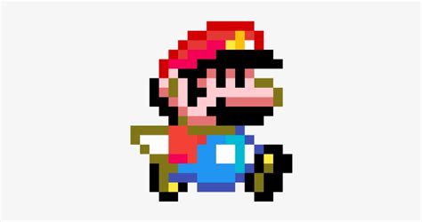 Super Mario World Logo Pixel Art