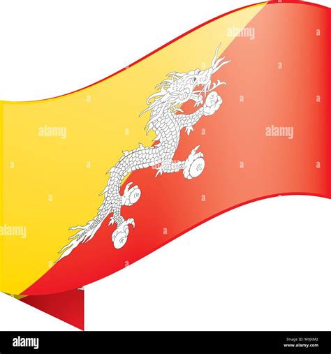 Bhutan flag, vector illustration Stock Vector Image & Art - Alamy