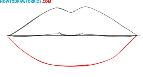 Human Lips Drawing Easy | Lipstutorial.org