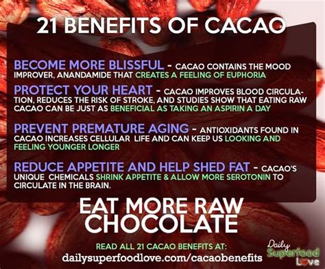 41 Best Beauty Tips for Your 20s | Cacao benefits, Benefits of organic ...