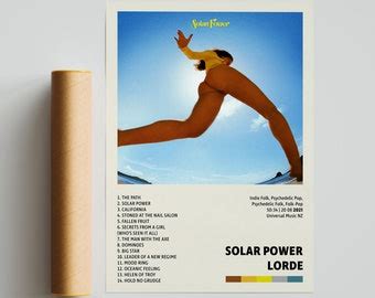 Solar Power Album Cover - Etsy