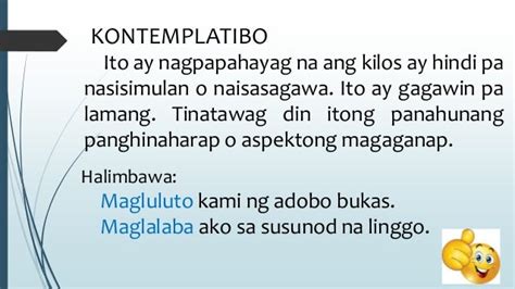 Perpektibo Imperpektibo Kontemplatibo Meaning - Ana-Candelaioull