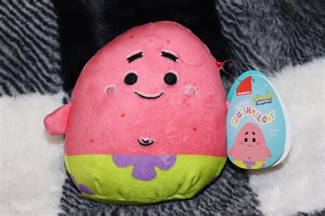 Squishmallow SpongeBob PATRICK STAR 5" 2021 Nickelodeon Claire's EXCLUSIVE | #4599639131